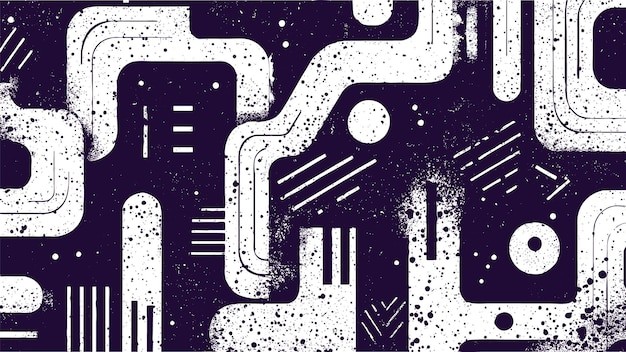 抽象迷宫阿兹特克艺术风格纹理底纹背景