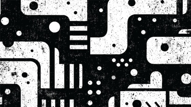 抽象迷宫阿兹特克艺术风格纹理底纹背景