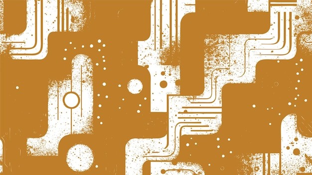 抽象迷宫阿兹特克艺术风格纹理底纹背景