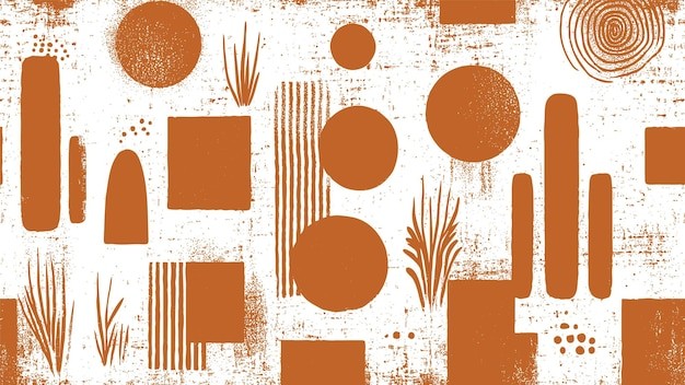 抽象迷宫阿兹特克艺术风格纹理底纹背景