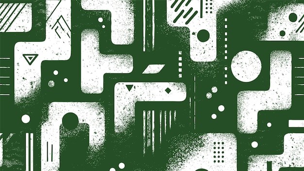 抽象迷宫阿兹特克艺术风格纹理底纹背景