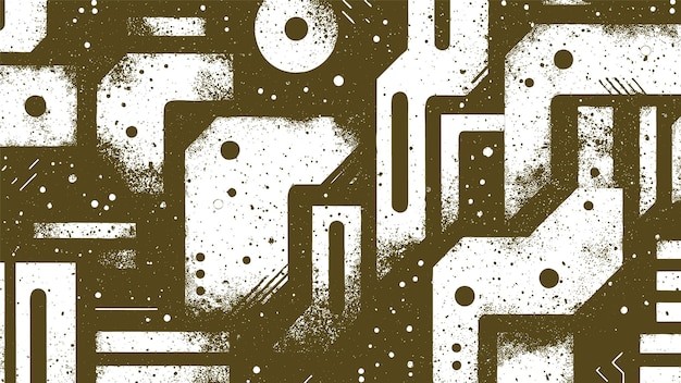 抽象迷宫阿兹特克艺术风格纹理底纹背景