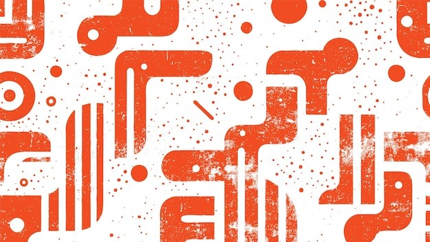 抽象迷宫阿兹特克艺术风格纹理底纹背景