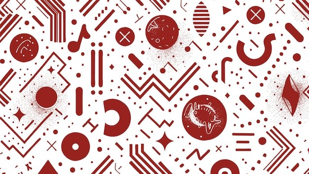 抽象迷宫阿兹特克艺术风格纹理底纹背景