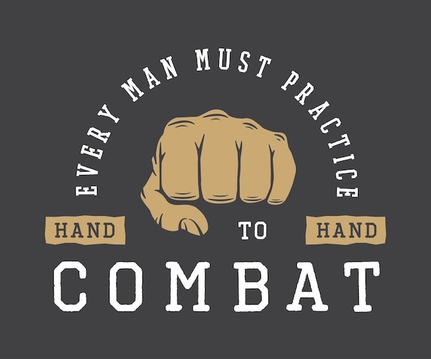 拳头手势标志logo