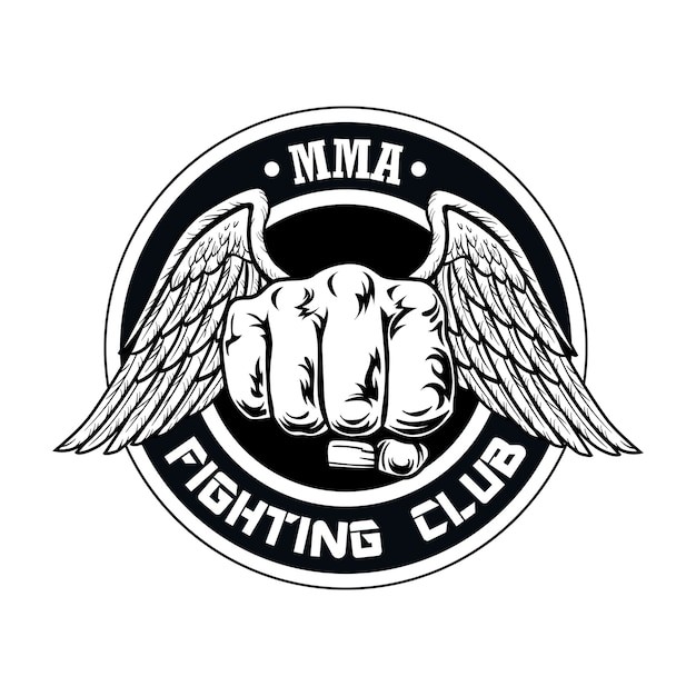 拳头手势标志logo