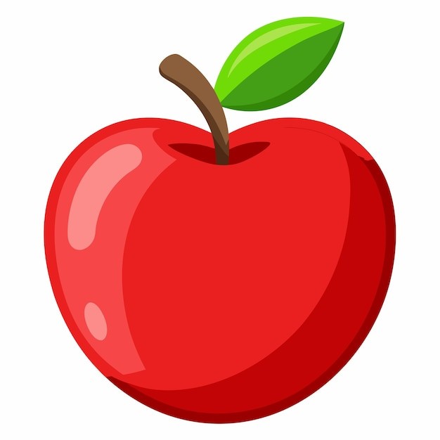 苹果水果插画元素