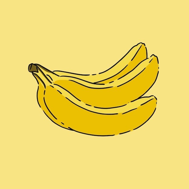 香蕉水果元素
