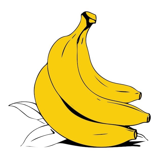 香蕉水果元素