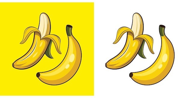 香蕉水果元素