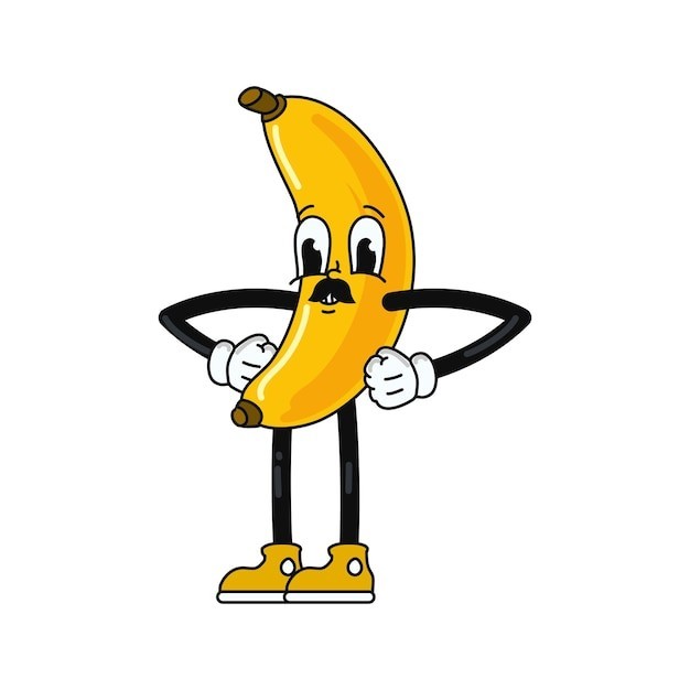 香蕉水果元素
