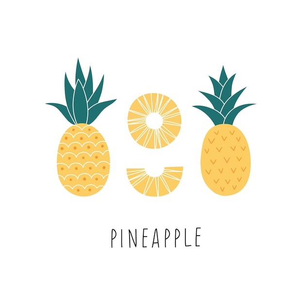 菠萝水果元素