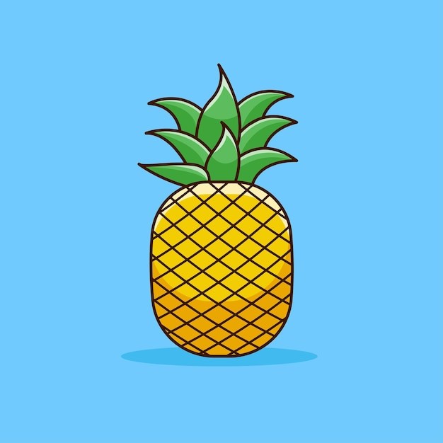 菠萝水果元素