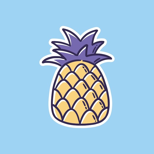 菠萝水果元素