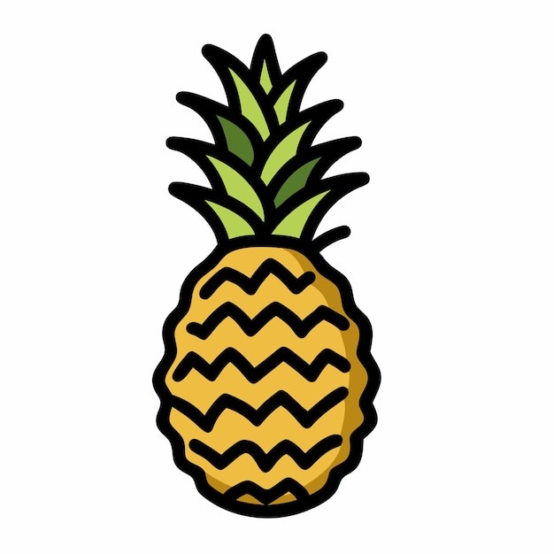 菠萝水果元素