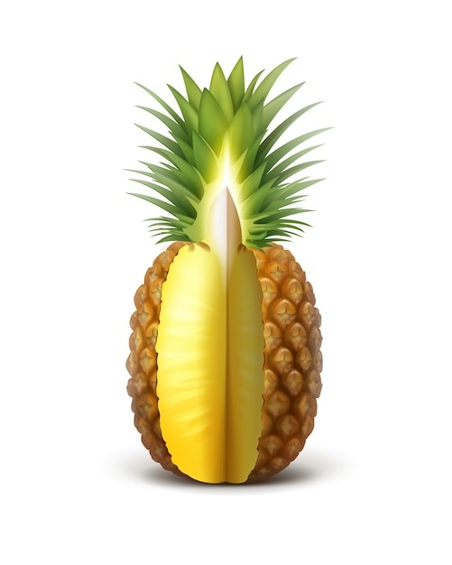 菠萝水果元素