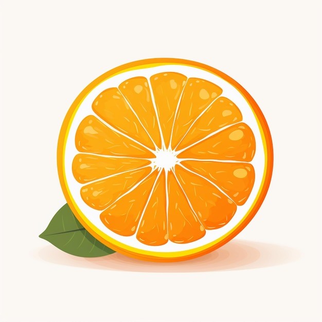 橙子水果元素