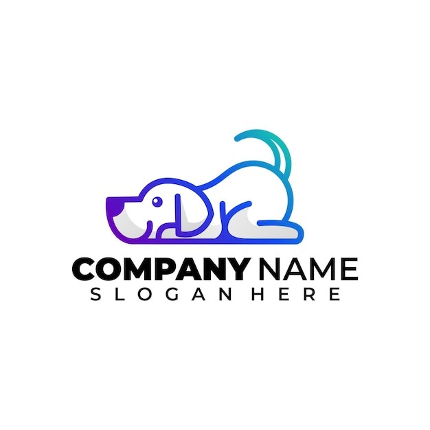 宠物动物狗logo标志