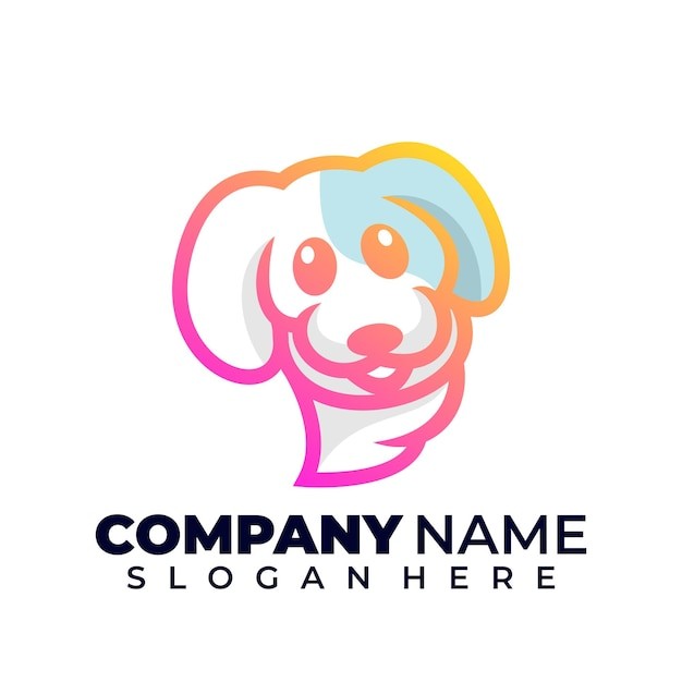 宠物动物狗logo标志