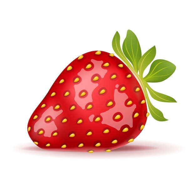 水果草莓插画插图元素