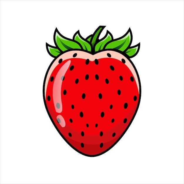 水果草莓插画插图元素