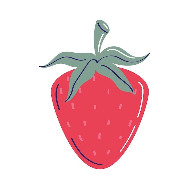 水果草莓插画插图元素