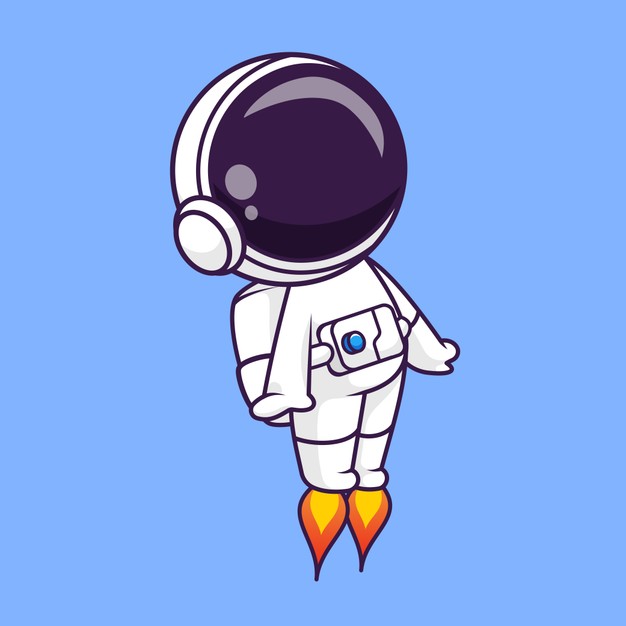 太空宇航员卡通形象