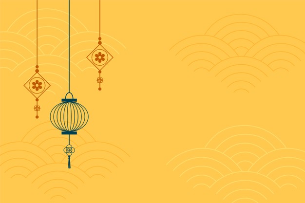 中国风灯笼背景