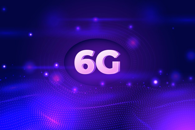 未来科技6G概念图背景