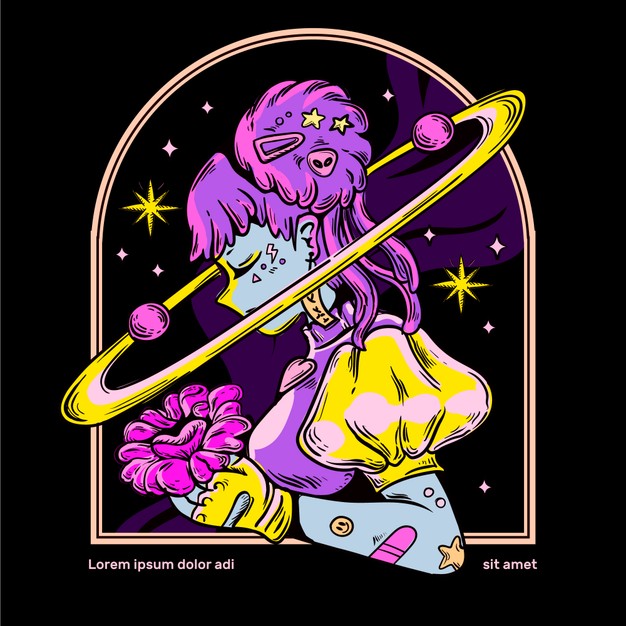 星空下的奇幻少女
