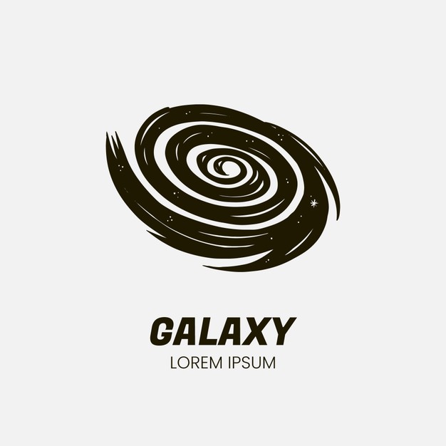 宇宙星系标志设计