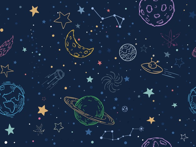 星空宇宙主题图案